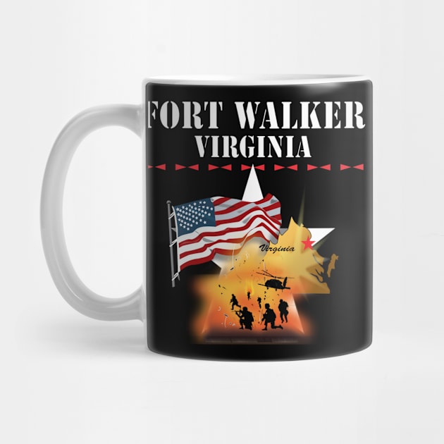 Fort Walker, Virginia w Map and Explosion - Helo - Troops X 300 by twix123844